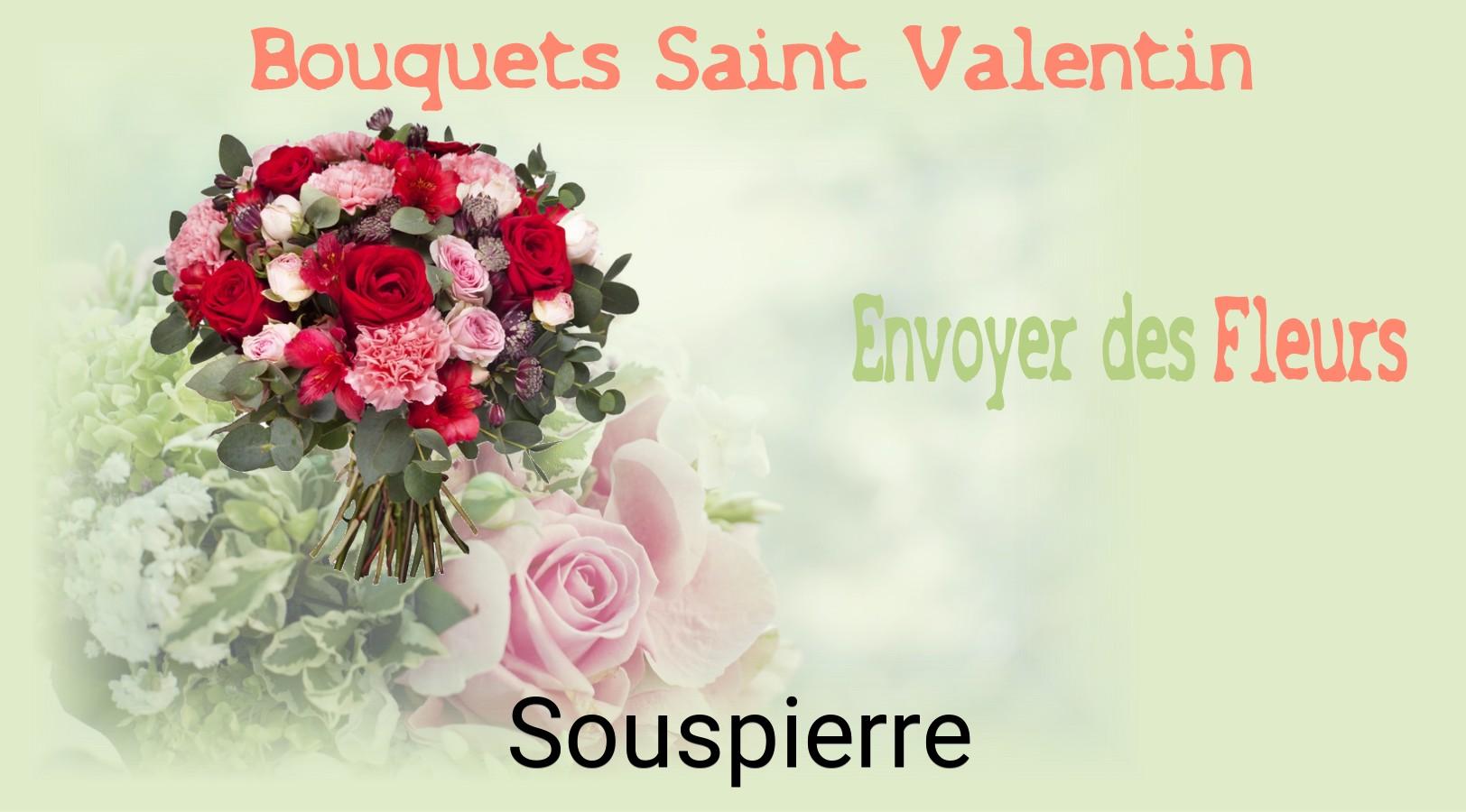 Roses de Saint-Valentin livrées à Souspierre